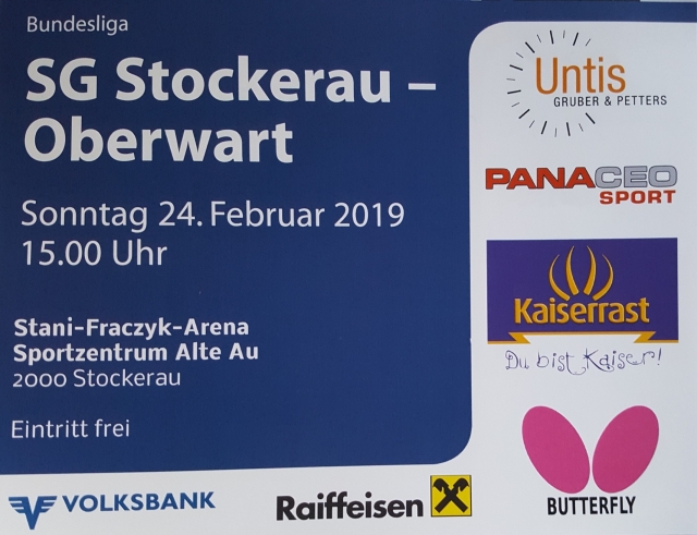 20190224SG Stockerau   Oberwart